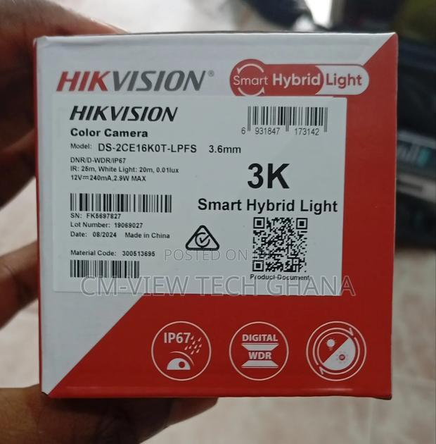 Hikvision Smart Hybrid Light Bullet Analogue Camera · Photo 2
