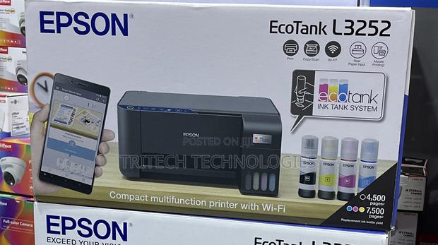 Epson Ecotank L3252 A4 All-in-1 With Wifi and Wireless · Photo 1