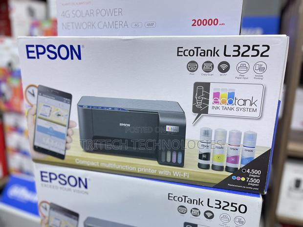Epson Ecotank L3252 A4 All-in-1 With Wifi and Wireless · Photo 3