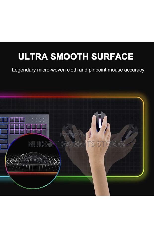 RGB Gaming Mouse Pad/Mat · Photo 3
