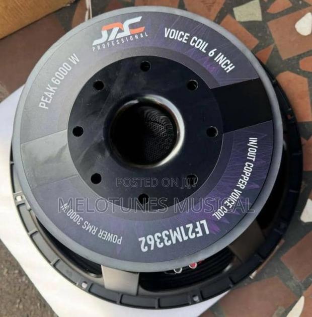 Jac 21inches 6000watt Pair of Naked Speakers(Single Magnet) · Photo 1