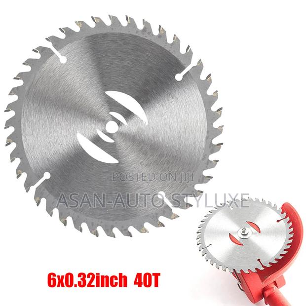 150mm 40 Teeth Metal Grass Trimmer Heads Blade Replacement · Photo 1