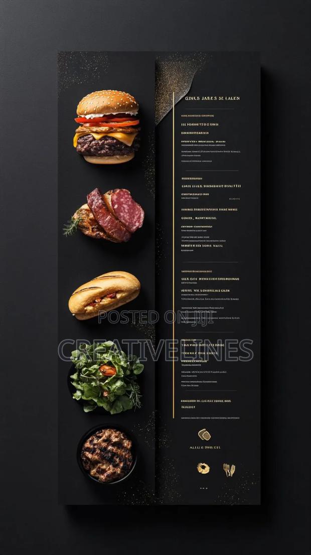 Elegant Food Menu · Photo 1