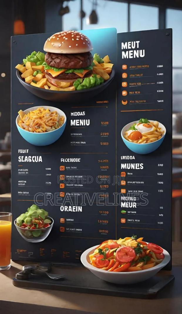 Elegant Food Menu · Photo 2