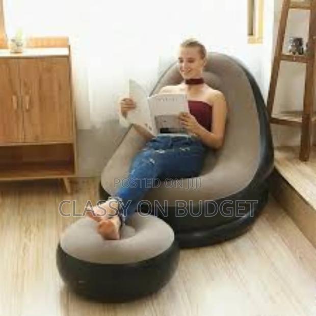 Inflatable Air Sofa With Pump. · Photo 2