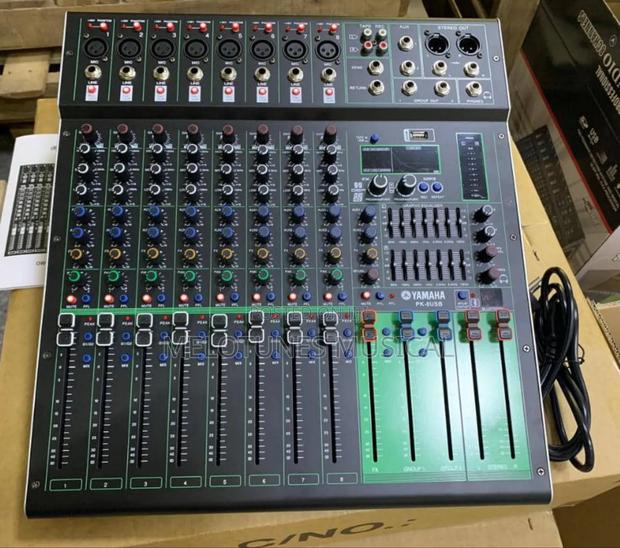 Yamaha Pk-8usb 8channel Professional Audio Mixer · Photo 1