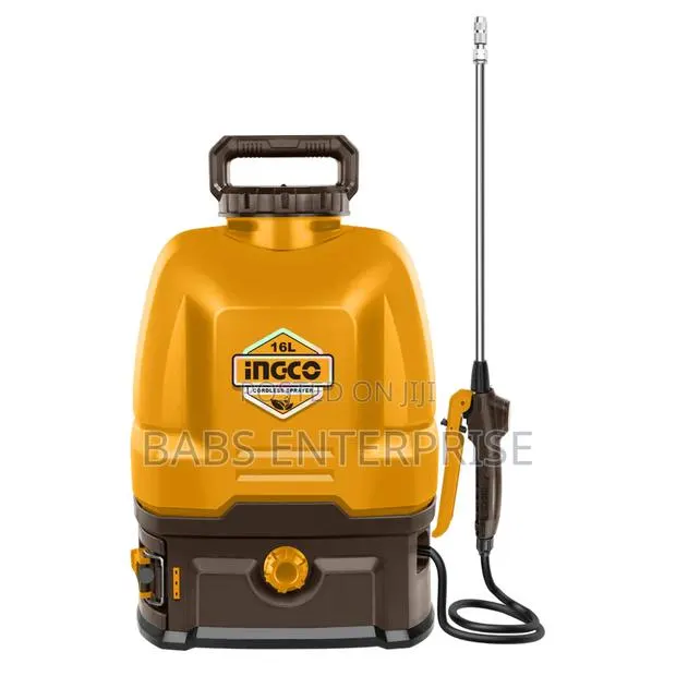 Ingco 20v Cordless Knapsack Sprayer With 16l Tank – Cspli2016 · Photo 1