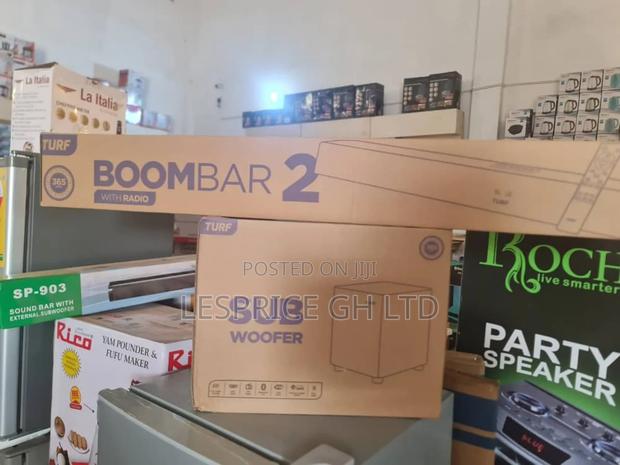 Turf Boombar2 Bluetooth Soundbar With Radio Woofer · Photo 1