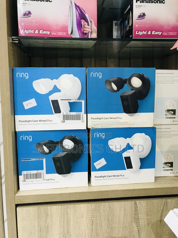 Shop Original (Black) Ring Floodlight Cam Wired · Photo 1