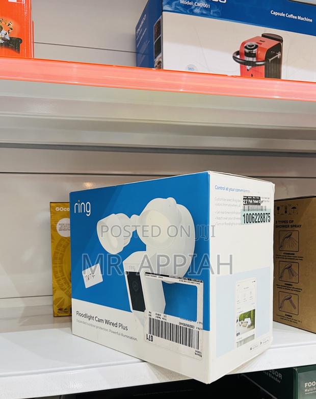 Fresh in Box Ring Floodlight Cam Wired With Motion. · Photo 1