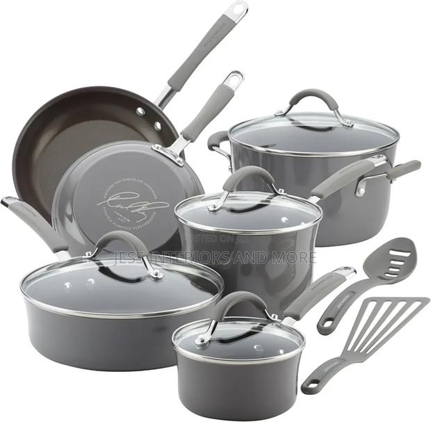 Rachael Ray Nonstick Pots and Pans Set · Photo 1