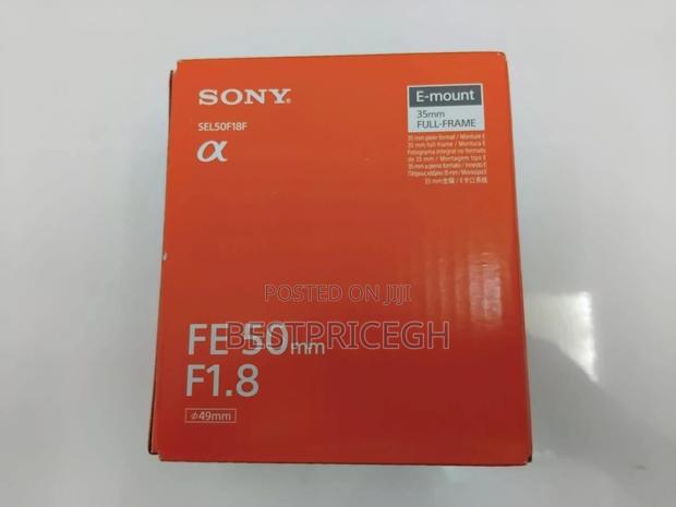 Sony Sel50f18f/Csyx Fe 50mm F1.8 E-Mount 35mm Full-Frame · Photo 1
