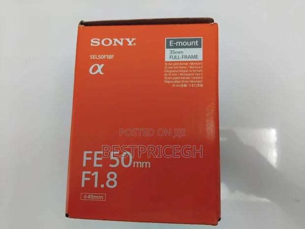 Sony Sel50f18f/Csyx Fe 50mm F1.8 E-Mount 35mm Full-Frame · Photo 3