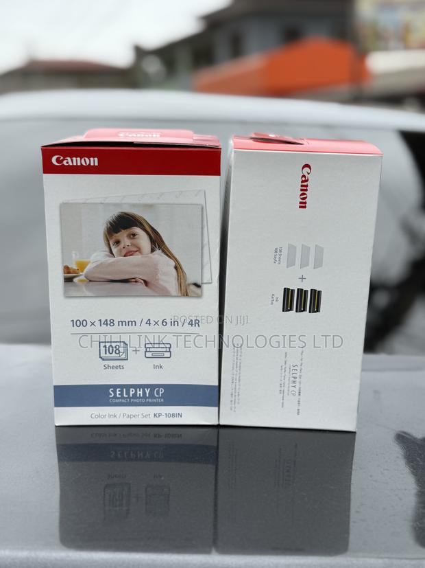 Canon Selphy Cp1000 108sheets of Paper + Ink · Photo 1
