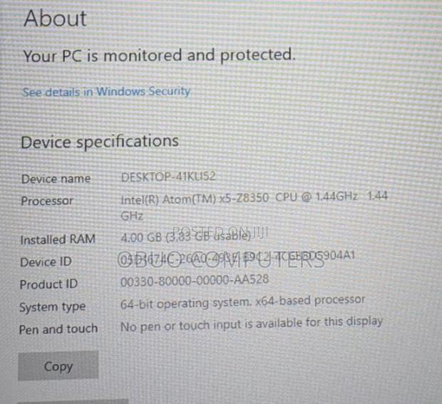 Laptop Asus ASUSPRO P2440UQ 4GB Intel SSD 128GB · Photo 3
