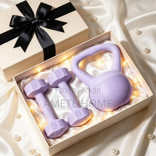 Dumbbell & Kettlebell Gift Set · Photo 1