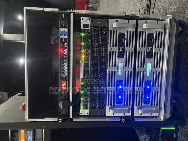 Full Set Amplifier Rack for Normal or Line Array Speakers · Photo 1