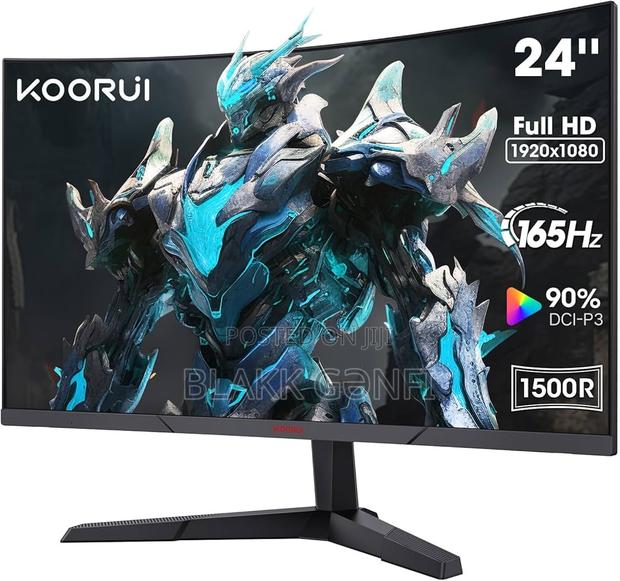 Koorui 24” 180hz G-Sync Esports Curved Gaming Monitors · Photo 2
