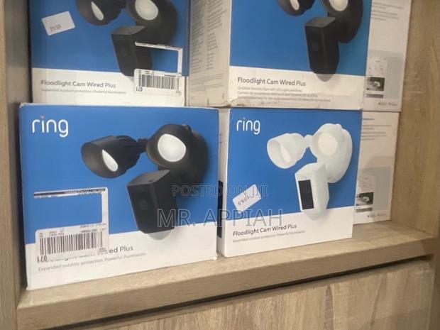 Buy Ring Floodlight Cam Wired Plus 1080p Hd Video(Black). · Photo 1