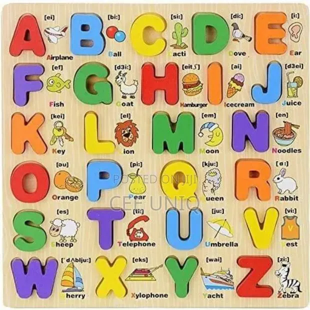 Alphabet Wooden Board · Photo 1