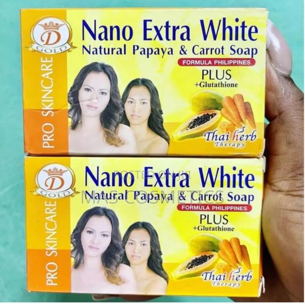 Nano Extra White Natural Papaya Carrot Soap · Photo 3