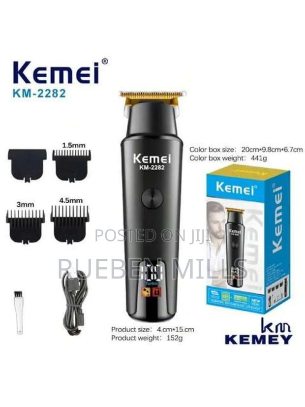 Kemei Km-2282 Cordless Grooming Kit Beard Trimmer Shaver · Photo 1
