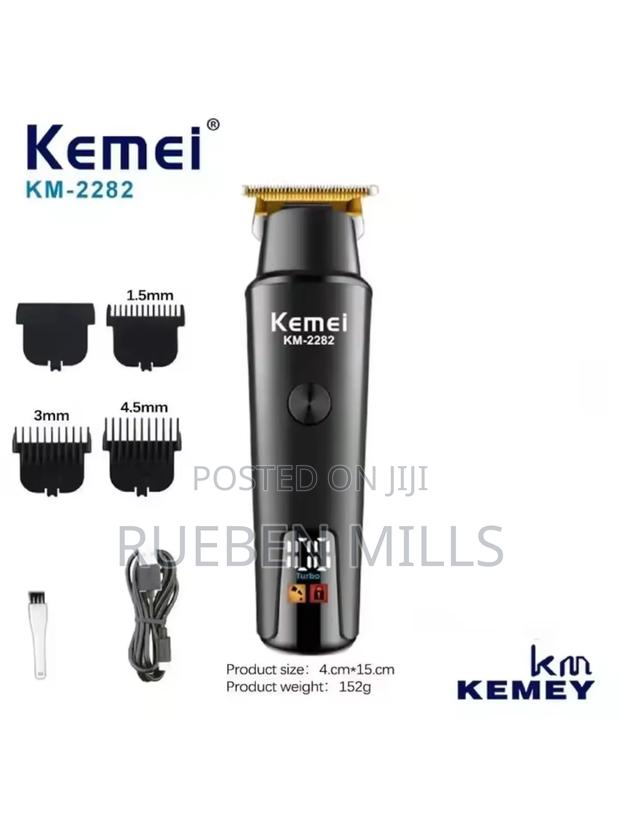 Kemei Km-2282 Premium Men's Beard Trimmer Barbering Machine · Photo 1