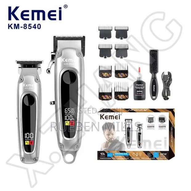 New Release Kemei Km-8540 Stylish 2 in 1 Barbering Machine · Photo 1