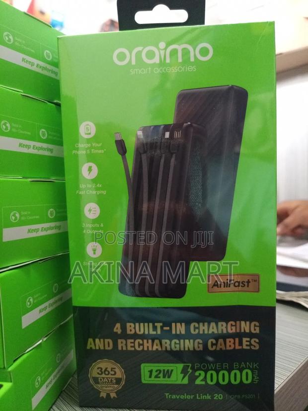Oraimo 20000mah Power Bank 20000mah · Photo 1