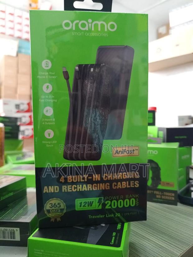 Oraimo 20000mah Power Bank 20000mah · Photo 3