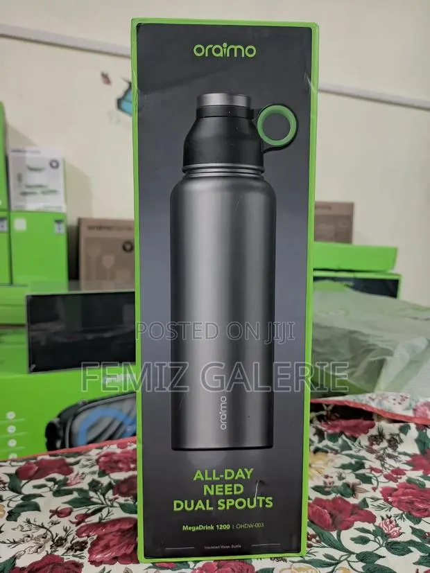 Oraimo Megadrink 1200 Leakproof Portable 1.2l Insulated Water Bottle · Photo 1