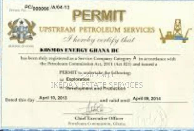 Petroleum BDC and Omc License Available for Sale