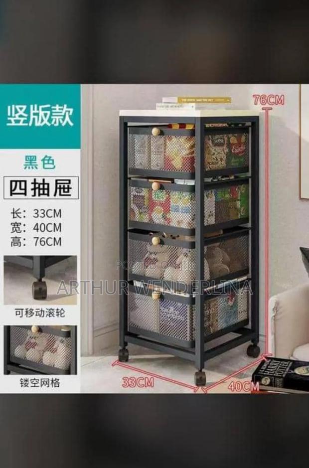 4 Steps Food Storage Rack · Photo 1
