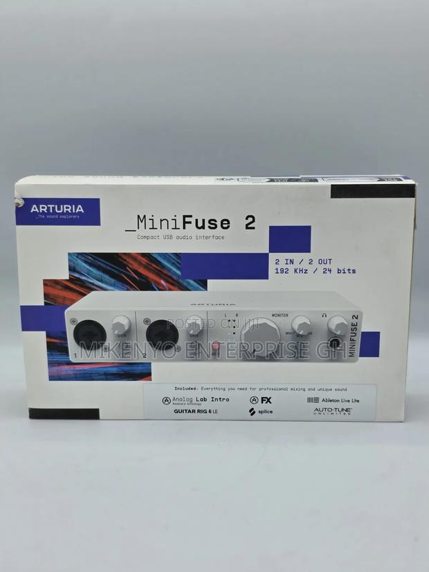 Arturia - Minifuse 2 - Usb Audio Midi Interface - White