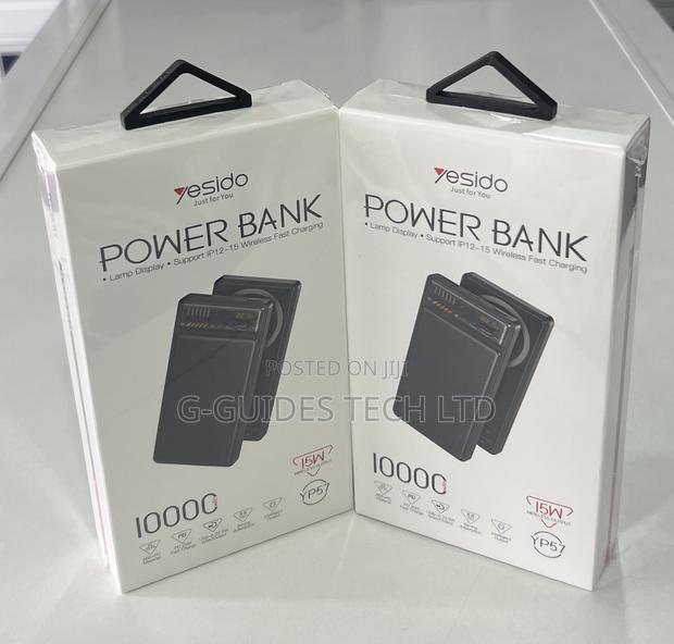 Yesido 10,000mah Wireless Fast Charging Power Bank Yp57 · Photo 5
