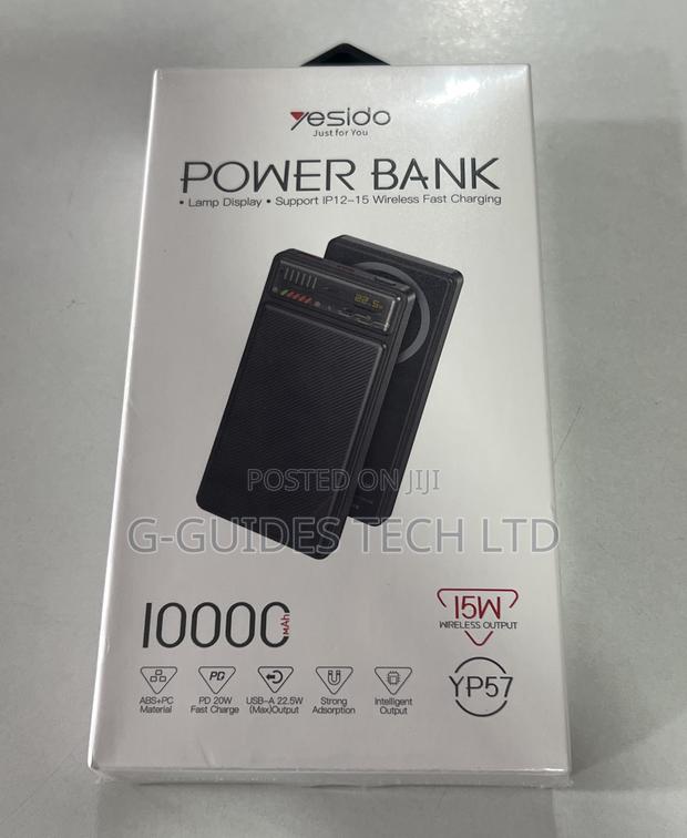 Yesido 10,000mah Wireless Fast Charging Power Bank Yp57 · Photo 6