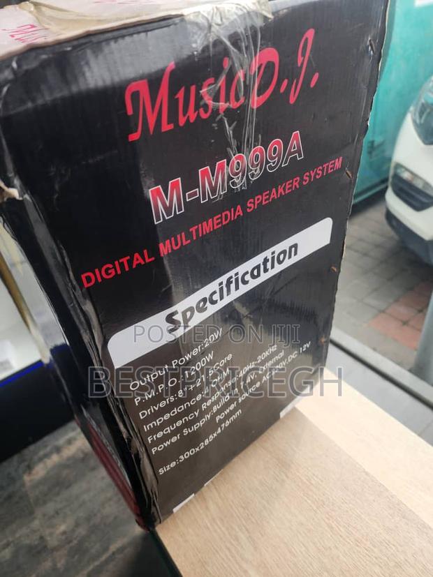 Music Dj Digital Multimedia Speaker (M-M999a) · Photo 1