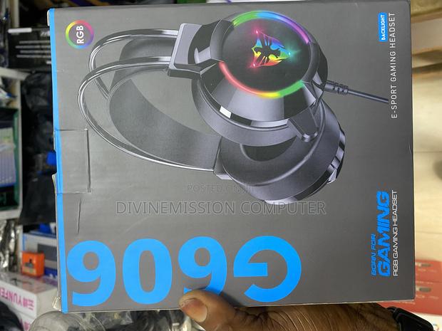 G606 RGB Gaming Headset/Headphones Backlight · Photo 5