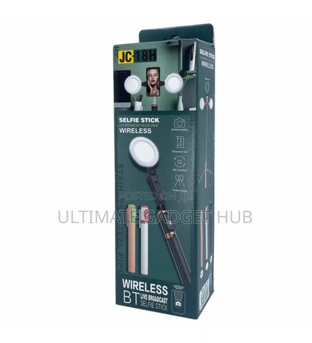 Wireless Live Bluetooth Selfie Stick With Remote Control · Photo 6
