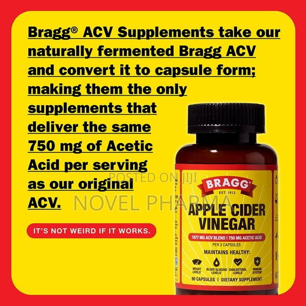 Bragg Apple Cider Vinegar - 60caps · Photo 3