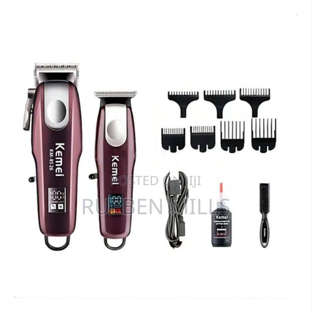 Two in One 2 in 1 Kemei Km-8526 Hair Salon Barbering Machine · Photo 1
