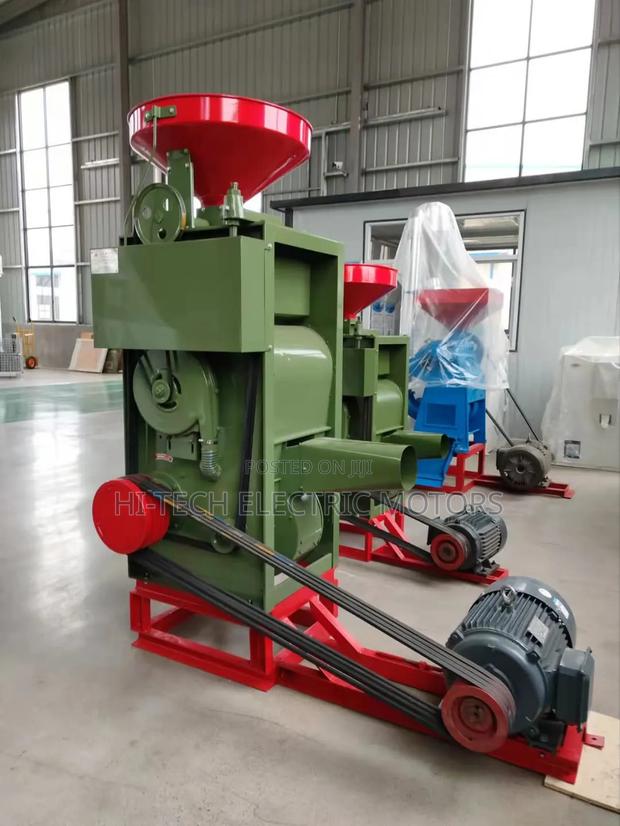Sb10 Commercial Rice Huller Machine With Electric Motor & Diesel Engin · Photo 1