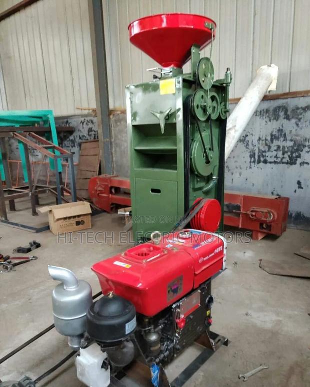 Sb10 Commercial Rice Huller Machine With Electric Motor & Diesel Engin · Photo 3