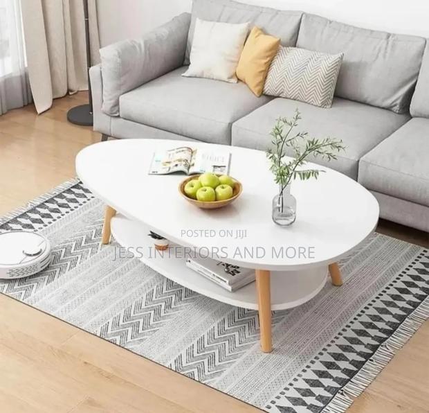 Coffee Table (White) 2-Tier · Photo 1
