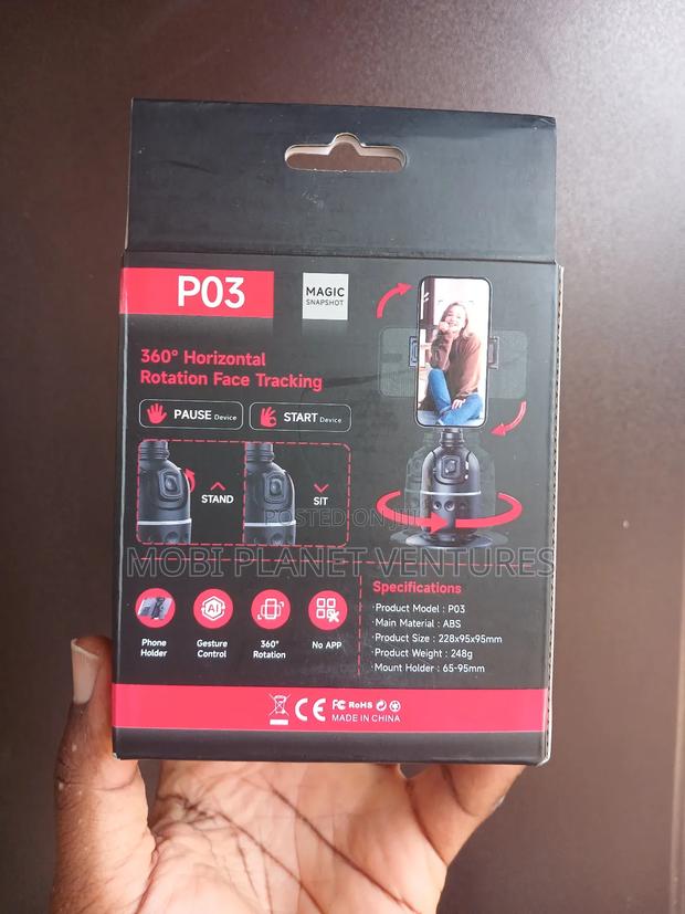 P03 Auto Face Tracking Desktop Gimbal · Photo 5