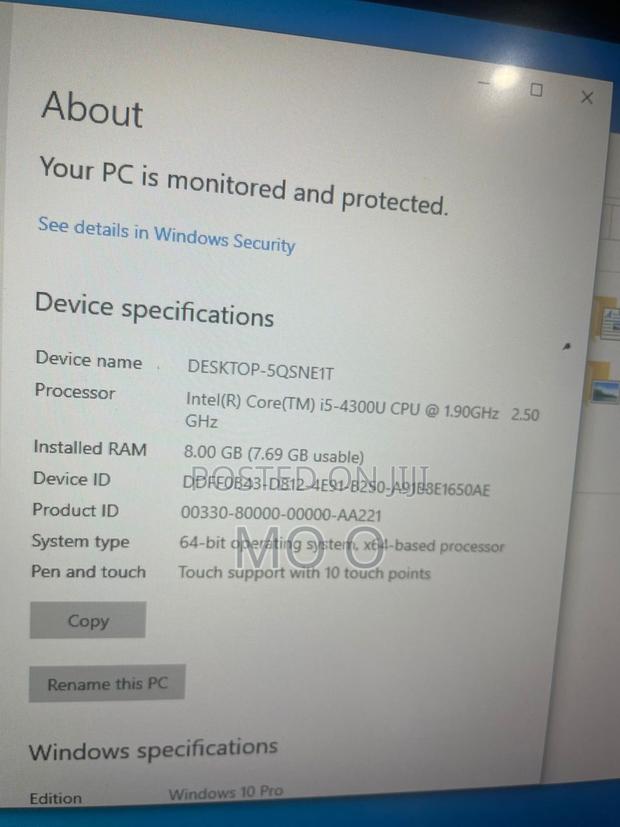Laptop Lenovo ThinkPad X250 8GB Intel Core I5 HDD 500GB · Photo 5