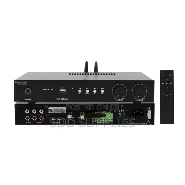 Wifi Multiroom 4 Channels Audio Amplifier 240 Watts · Photo 1