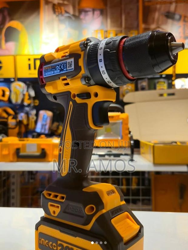 96nm BL Cordless Impact Drill With 2PCs 4.0Ah Batteries - CIDLI209689 · Photo 3