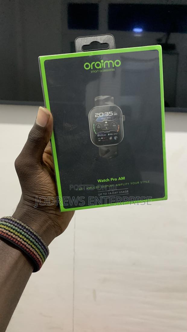 Oraimo Watch Pro Am 1.85" Amoled Ip68 Smart Watch · Photo 1