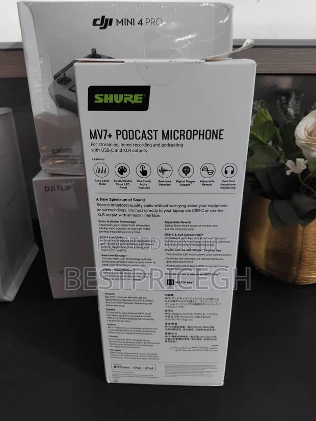 Shure Mv7+ Podcast Dynamic Microphone · Photo 2